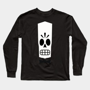 Manny Calavera - white tux Long Sleeve T-Shirt